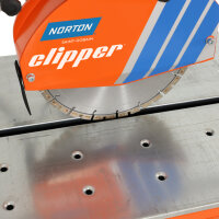 NORTON CLIPPER Tischsäge CST120 UNO I Ø 350x25,4mm Schnittänge 1.200 mm 70184601846 Steinsäge Steintrennmaschine Nassschneidetisch